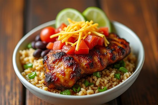 Moe’s Southwest Grill's Adobo Chicken Bowl Copycat Recipe