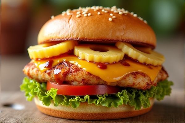Cheeseburger in Paradise's Aloha Chicken Sandwich Copycat Recipe