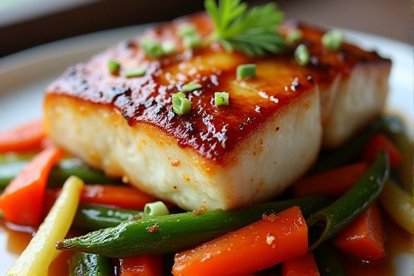 Seasons 52's Asian-Glazed Chilean Sea Bass Copycat Recipe