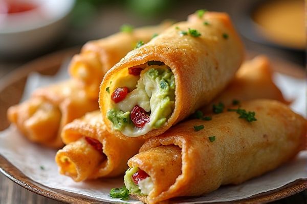 BJ’s Restaurant & Brewhouse's Avocado Egg Rolls Copycat Recipe