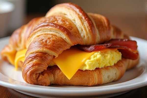 Kneaders Bakery & Cafe's Bacon, Egg & Cheese Croissant Copycat Recipe