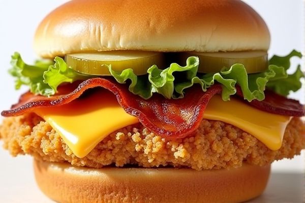 Carl’s Jr.'s Bacon Swiss Crispy Chicken Sandwich Copycat Recipe