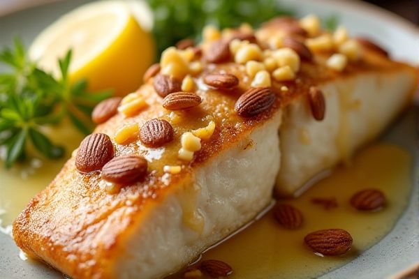 Luby’s's Baked Fish Almondine Copycat Recipe