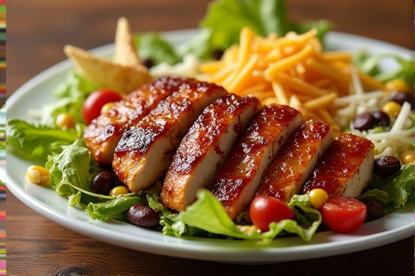 TGI Friday’s's BBQ Chicken Salad Copycat Recipe