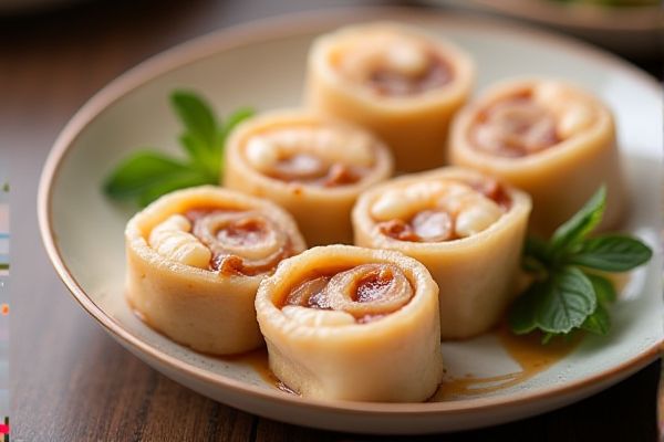 Tim Ho Wan's Beancurd Skin Roll with Pork and Shrimp Copycat Recipe