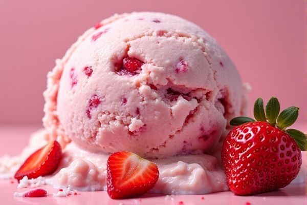 Baskin-Robbins's Berry Berry Strawberry Ice Cream Copycat Recipe