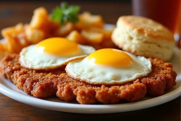 Black Bear Diner's Bigfoot Chicken Fried Steak & Eggs Copycat Recipe