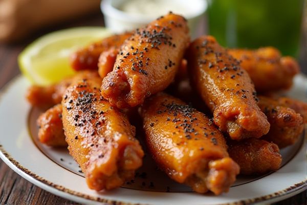 Yardbird's Black Pepper Garlic Wings Copycat Recipe