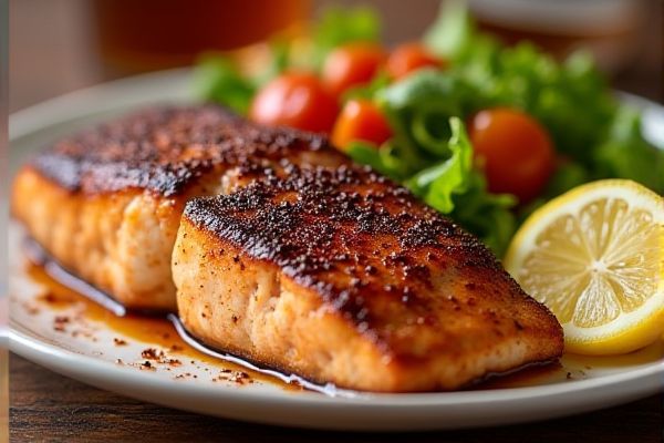 Applebee’s's Blackened Cajun Salmon Copycat Recipe