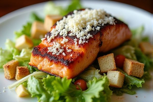 Bar Louie's Blackened Salmon Caesar Copycat Recipe