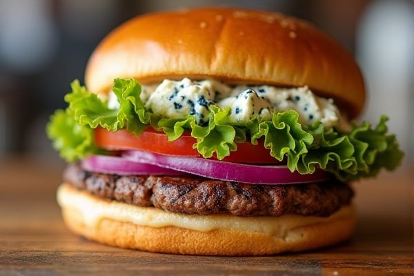 Cheeseburger in Paradise's Bleu Cheese Burger Copycat Recipe