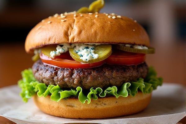 Bar Louie's Blue Louie Burger Copycat Recipe