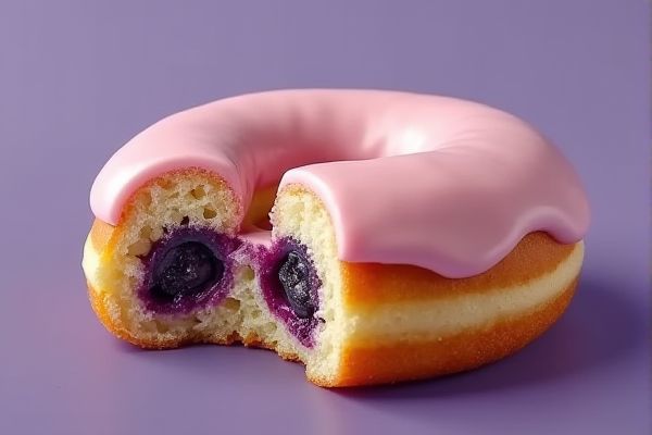 Krispy Kreme's Blueberry Cake Doughnut Copycat Recipe