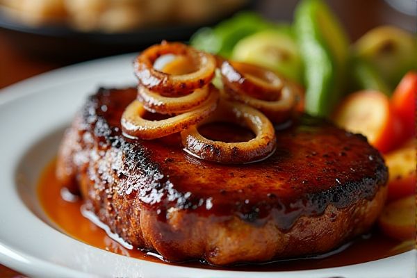 Bar Louie's Bourbon BBQ Pork Chop Copycat Recipe