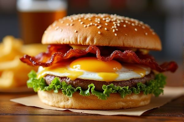 Applebee’s's Brunch Burger Copycat Recipe