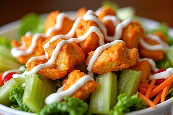 Skyline Chili's Buffalo Chicken Salad Copycat Recipe