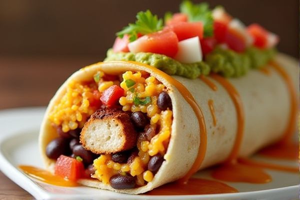 Qdoba's Burrito with Knockout Toppings Copycat Recipe
