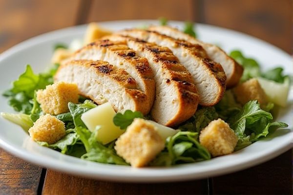 Panera Bread's Caesar Salad with Chicken Copycat Recipe
