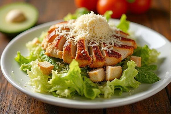 Pollo Tropical's Caesar Salad with Grilled Chicken Copycat Recipe