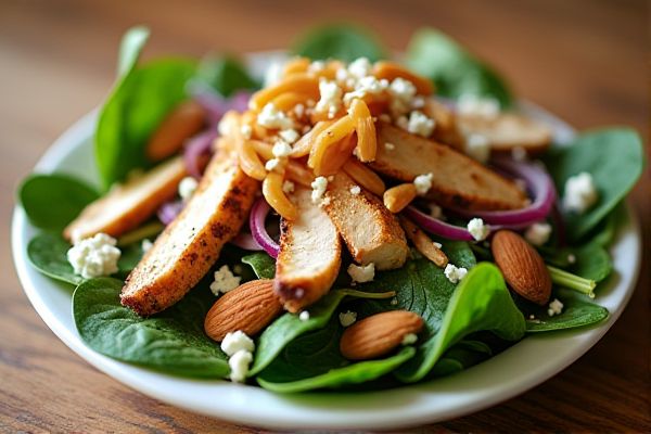 Seasons 52's Chicken and Spinach Salad Copycat Recipe
