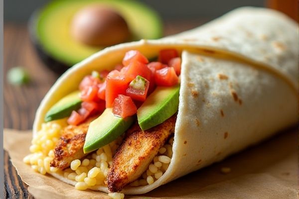 El Pollo Loco's Chicken Avocado Burrito Copycat Recipe