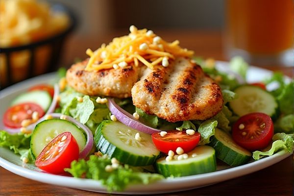 Hooters's Chicken Garden Salad Copycat Recipe