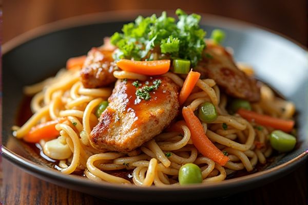 Benihana's Chicken Yakisoba Copycat Recipe