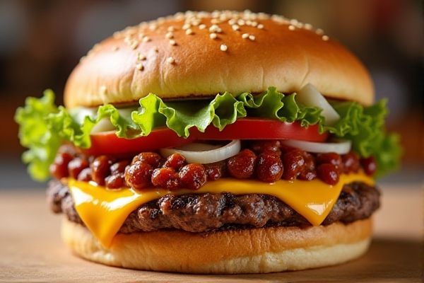 Fuddruckers's Chili Cheese Burger Copycat Recipe
