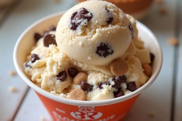 Baskin-Robbins's Chocolate Chip Cookie Dough Ice Cream Copycat Recipe