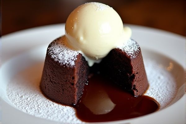 Fleming’s Prime Steakhouse's Chocolate Lava Cake Copycat Recipe
