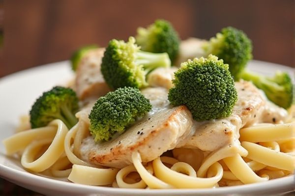 Applebee’s's Classic Broccoli Chicken Alfredo Copycat Recipe