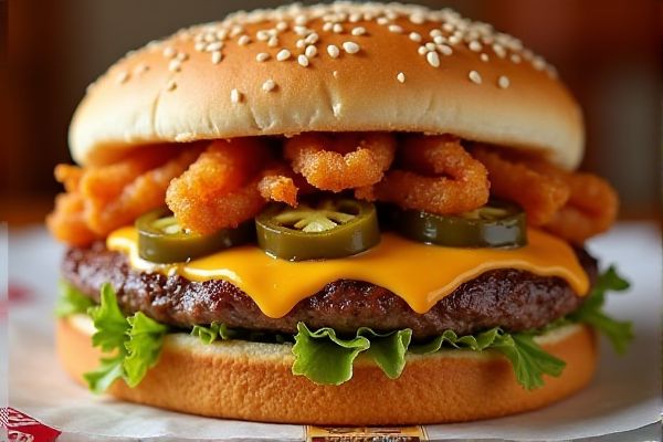 Red Robin's D. Burnin’ Love Burger Copycat Recipe