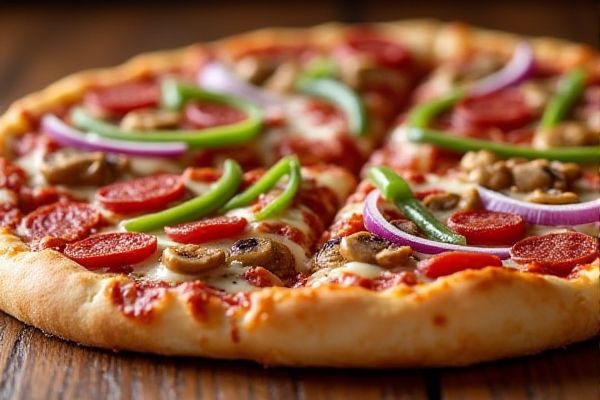 Hungry Howie's's Deluxe Combo Pizza Copycat Recipe