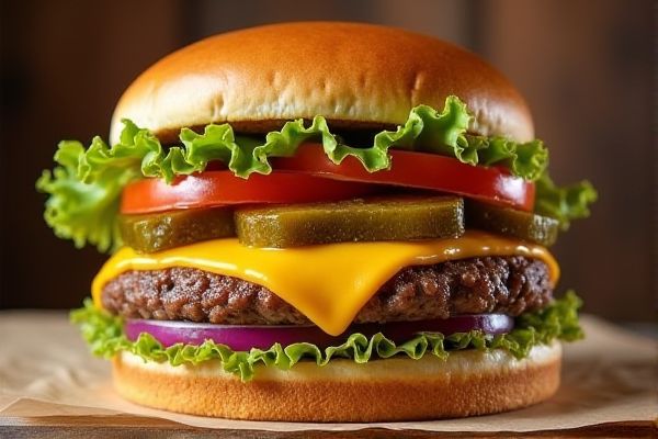 Fuddruckers's Double Cheese Burger Copycat Recipe