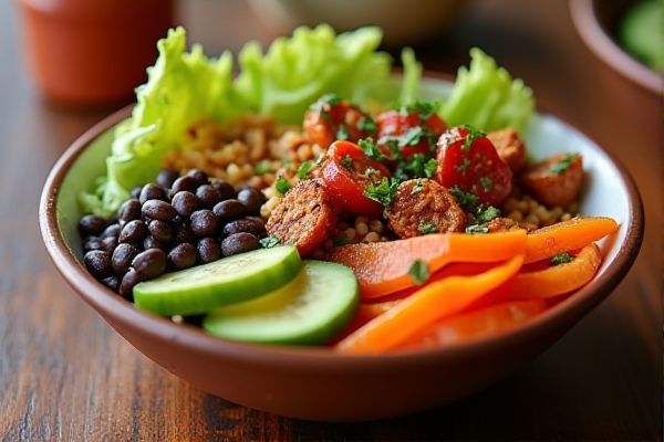 Chipotle's Fajita Veggie Bowl Copycat Recipe