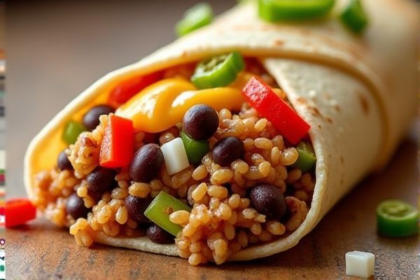 Qdoba's Fajita Veggie Burrito Copycat Recipe