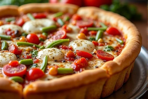 Uno Pizzeria & Grill's Farmer’s Market Deep Dish Pizza Copycat Recipe
