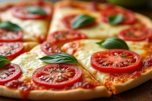 California Pizza Kitchen's Five Cheese + Fresh Tomato Pizza Copycat Recipe