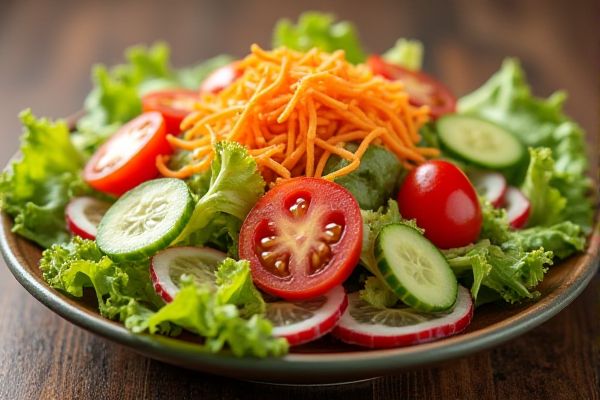 Donatos Pizza's Garden Salad Copycat Recipe