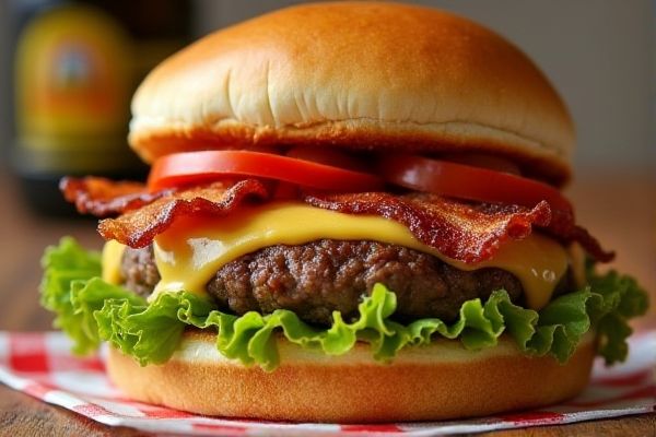 Checkers's Garlic & Butter Bacon Buford Copycat Recipe