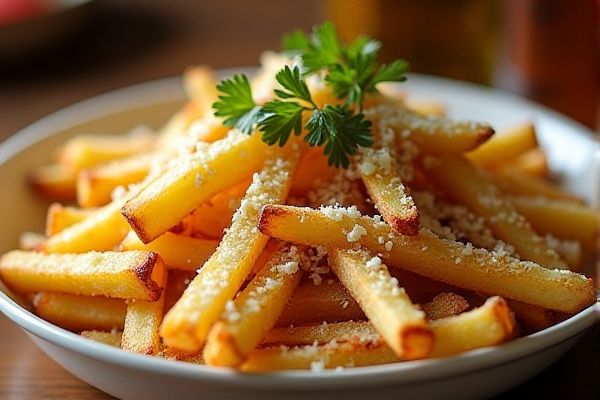 Dave & Buster’s's Garlic Parmesan Truffle Fries Copycat Recipe