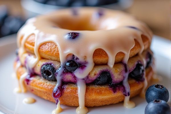 Krispy Kreme's Glazed Blueberry Cake Copycat Recipe
