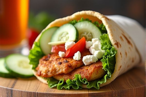 Skyline Chili's Greek Chicken Wrap Copycat Recipe