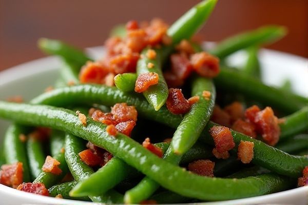 Mission BBQ's Green Beans with Bacon Copycat Recipe