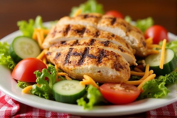 Red Robin's H. Grilled Chicken Salad Copycat Recipe