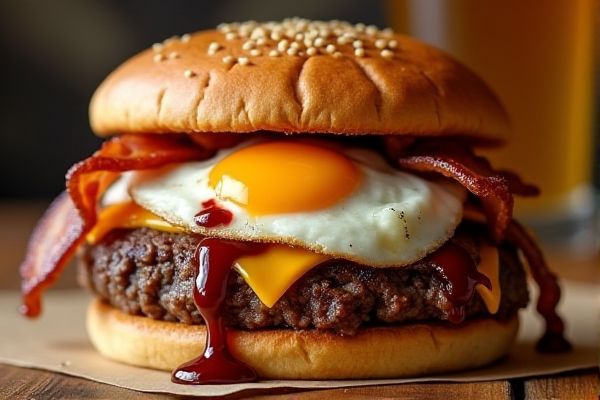 Twin Peaks's The Hangover Burger Copycat Recipe