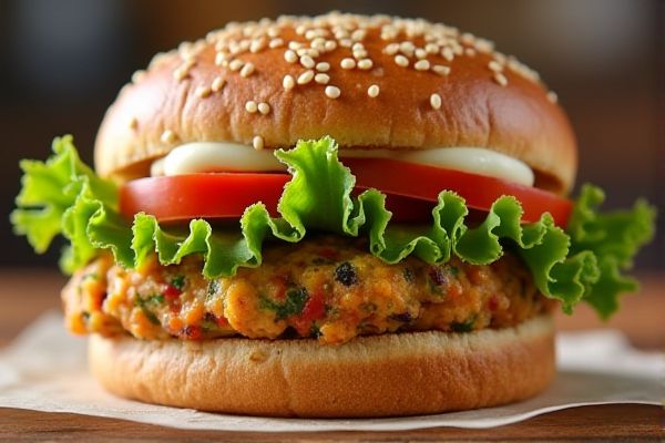 Culver’s's Harvest Veggie Burger Copycat Recipe