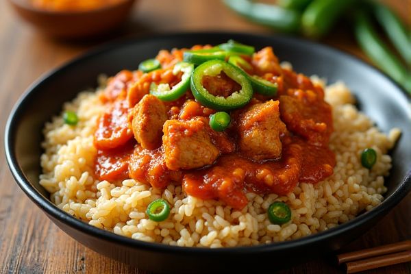 Pepper Lunch's Kimchi Chicken Pepper Rice Copycat Recipe