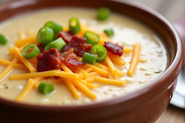 Sweet Tomatoes's Loaded Baked Potato Soup Copycat Recipe