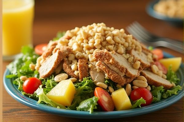 Cheeseburger in Paradise's Luau Salad Copycat Recipe